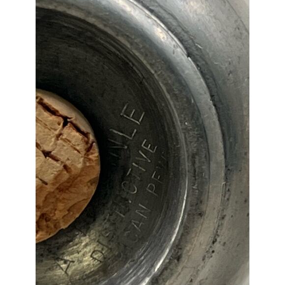 Silver Plated Salt and Pepper Shakers Apple and Pear - Picture 4 of 6